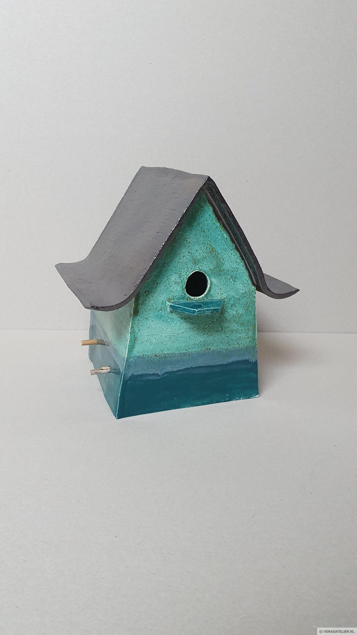 Vogelhuisje Aquamarijn Vogelhuisje Aquamarijn